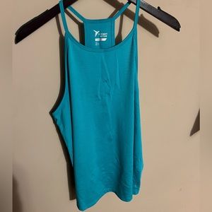 Old Navy active teal green tank size L